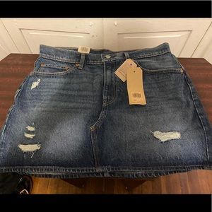 Levi’s Deconstructed Skirt